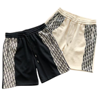 Dior Oblique Side Stripe Shorts Black