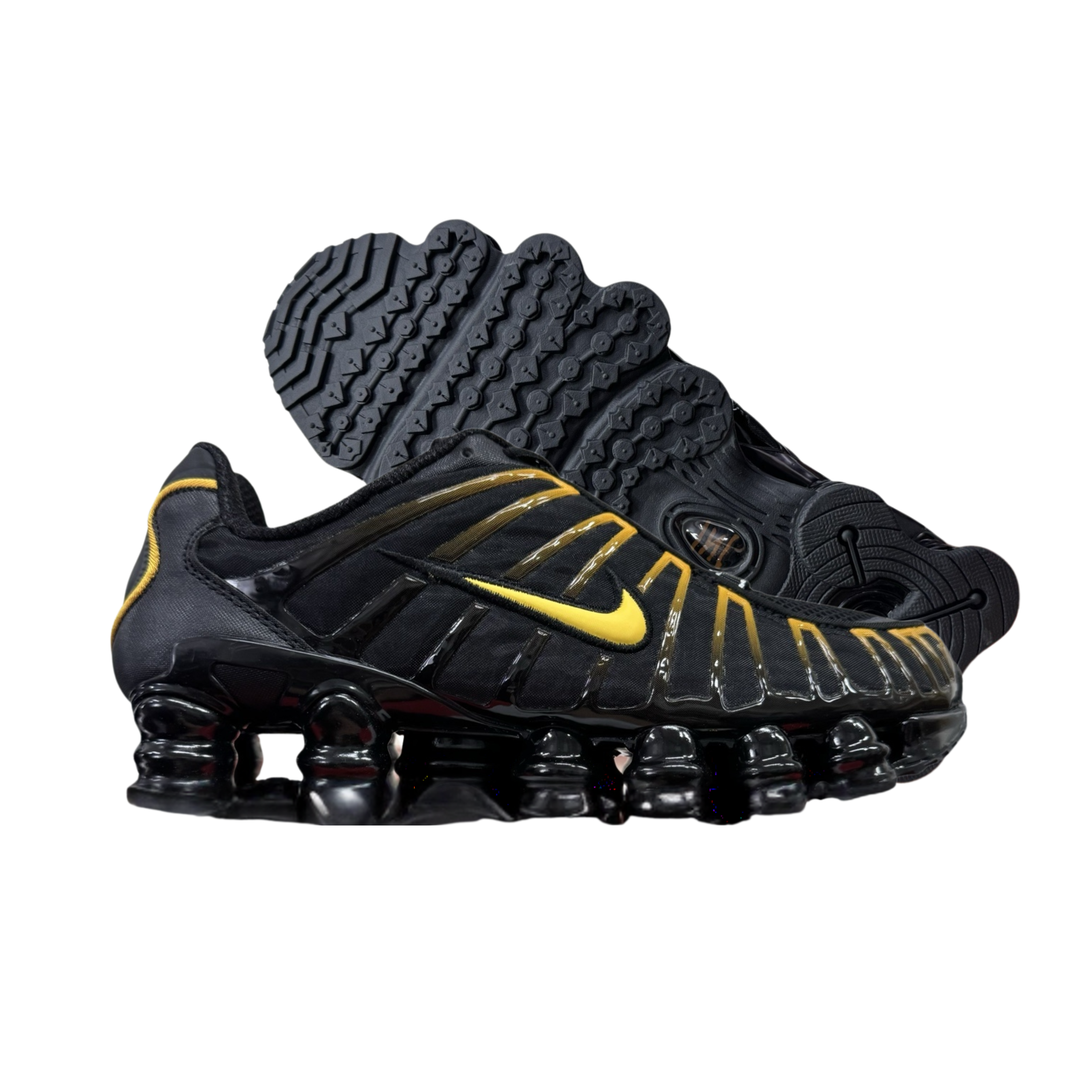Nike Shox TL ( Black University Gold ) Мъжки Маратонки