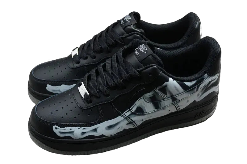 Nike Air Force 1 Low  Black Skeleton