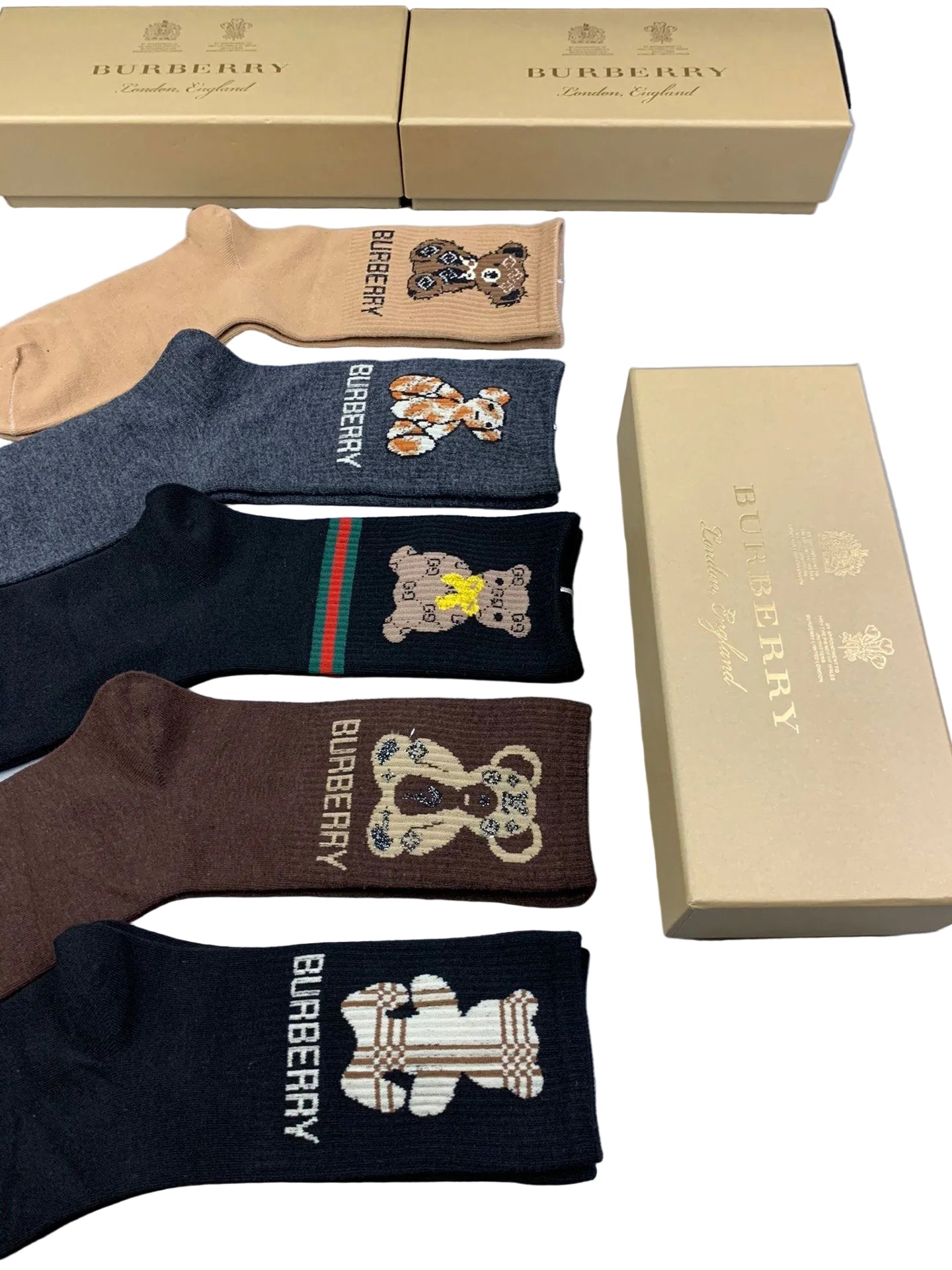 Premium BBY Teddy Bear Socks