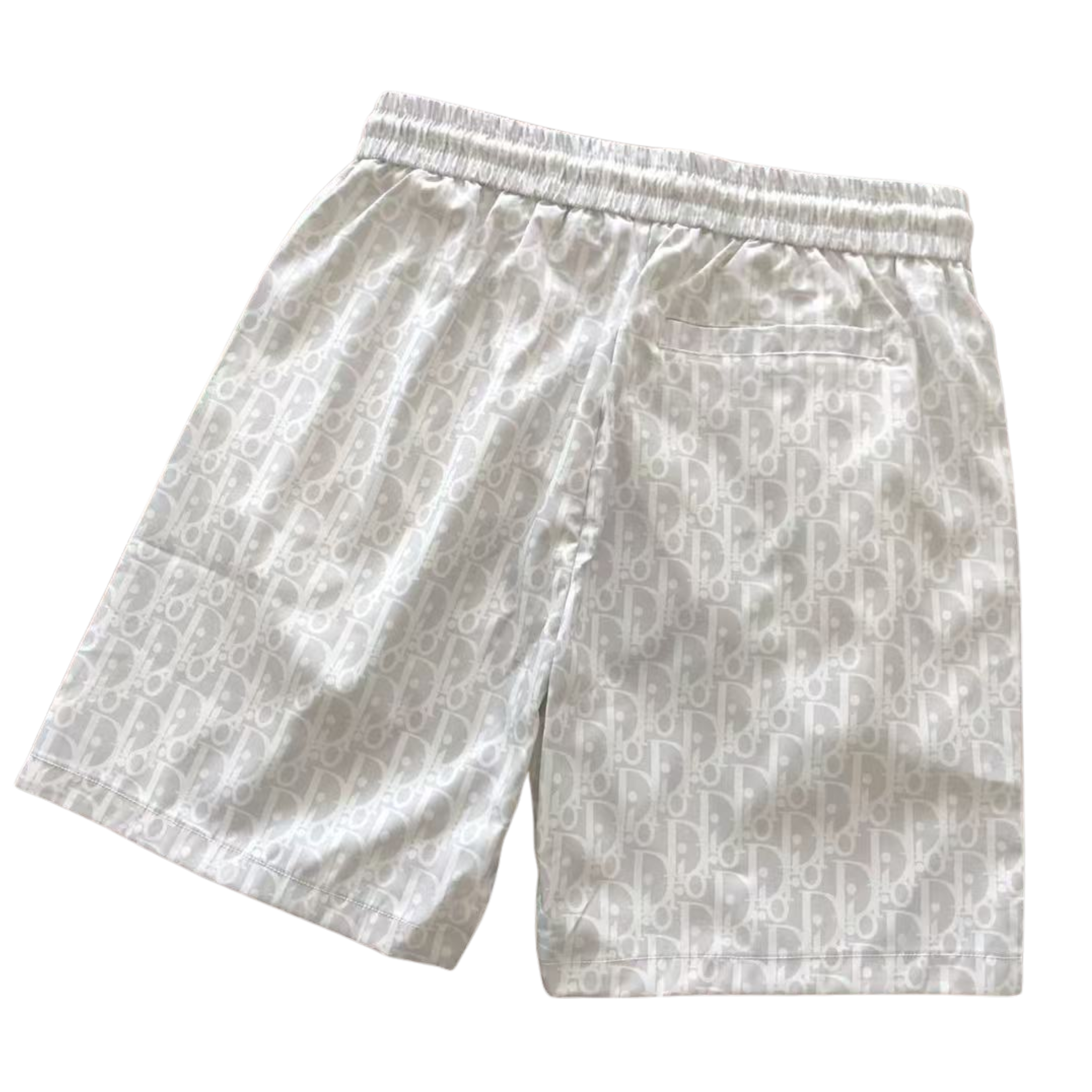 Dior Oblique Monogram Shorts White