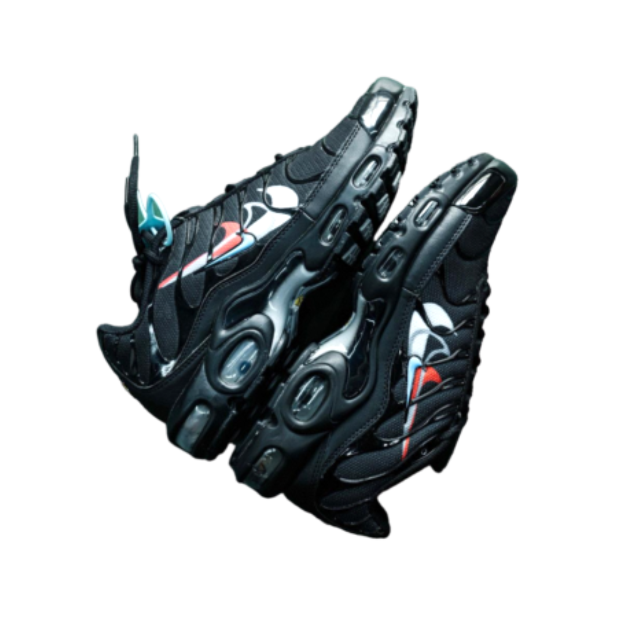 Nike Air Max Plus TN ( Multi Swoosh Black )