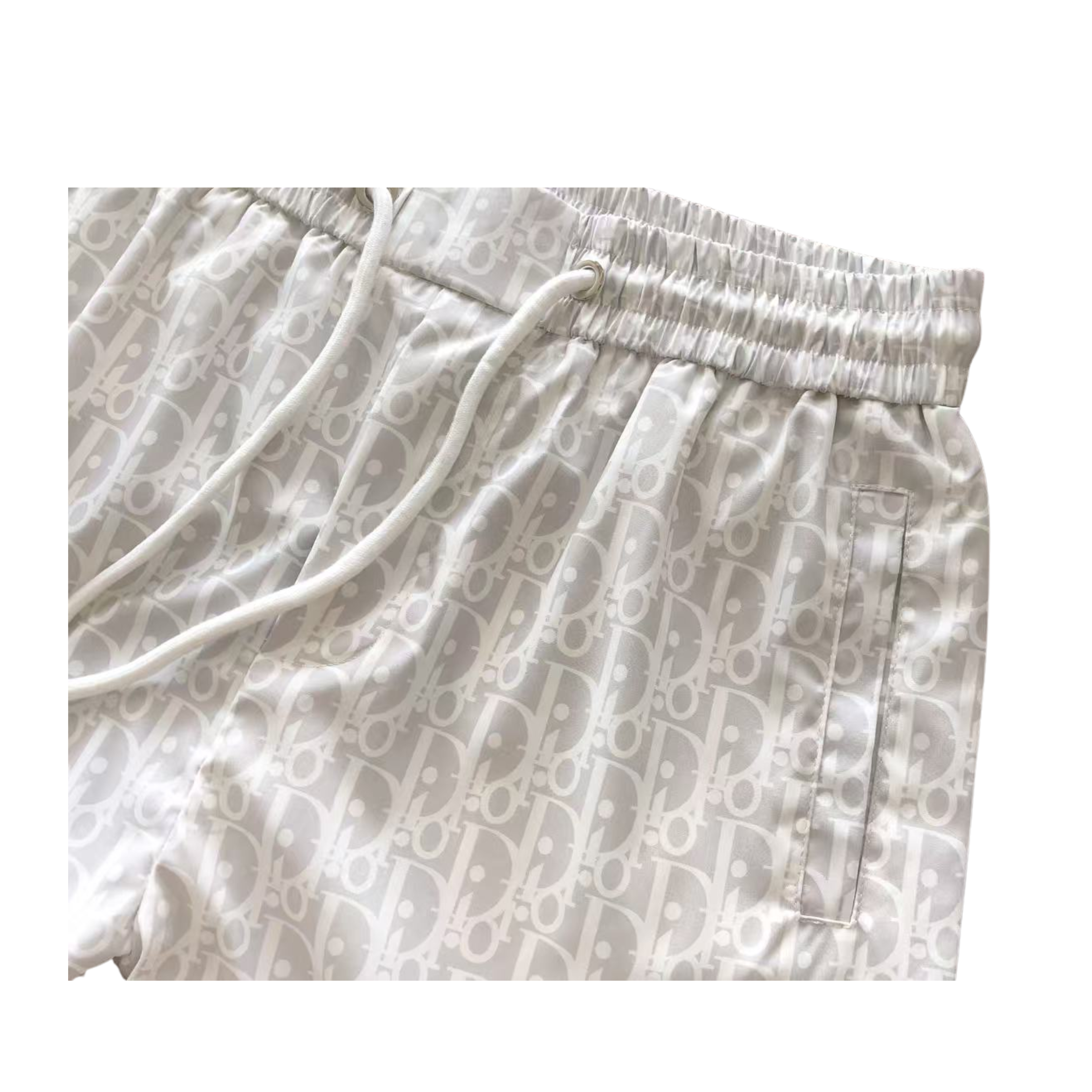 Dior Oblique Monogram Shorts White