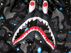 BAPE Space Camo Shark Sweat Shorts