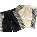 Dior Oblique Side Stripe Shorts Black