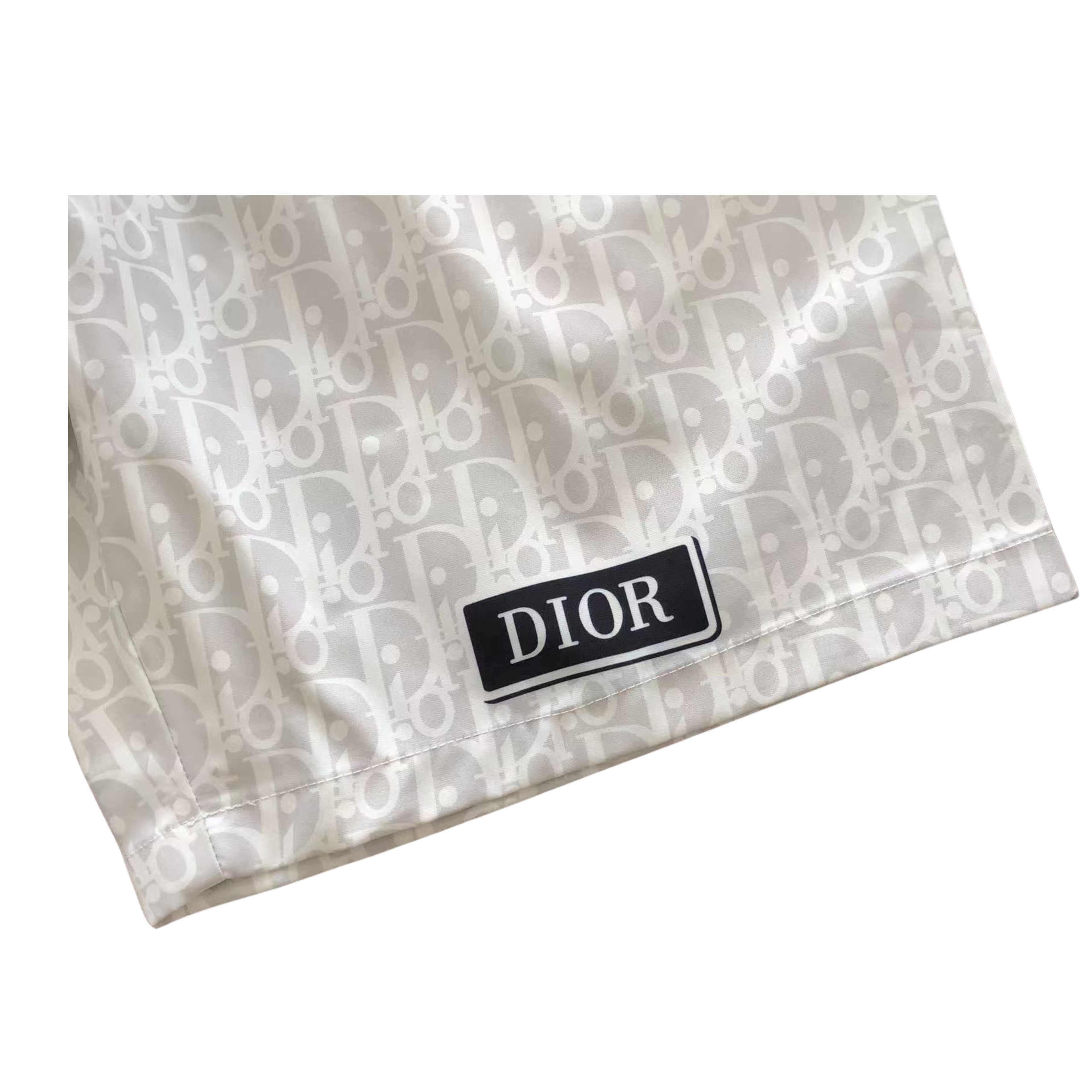 Dior Oblique Monogram Shorts White