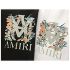 AMIRI Floral Logo-Print (T-Shirt)