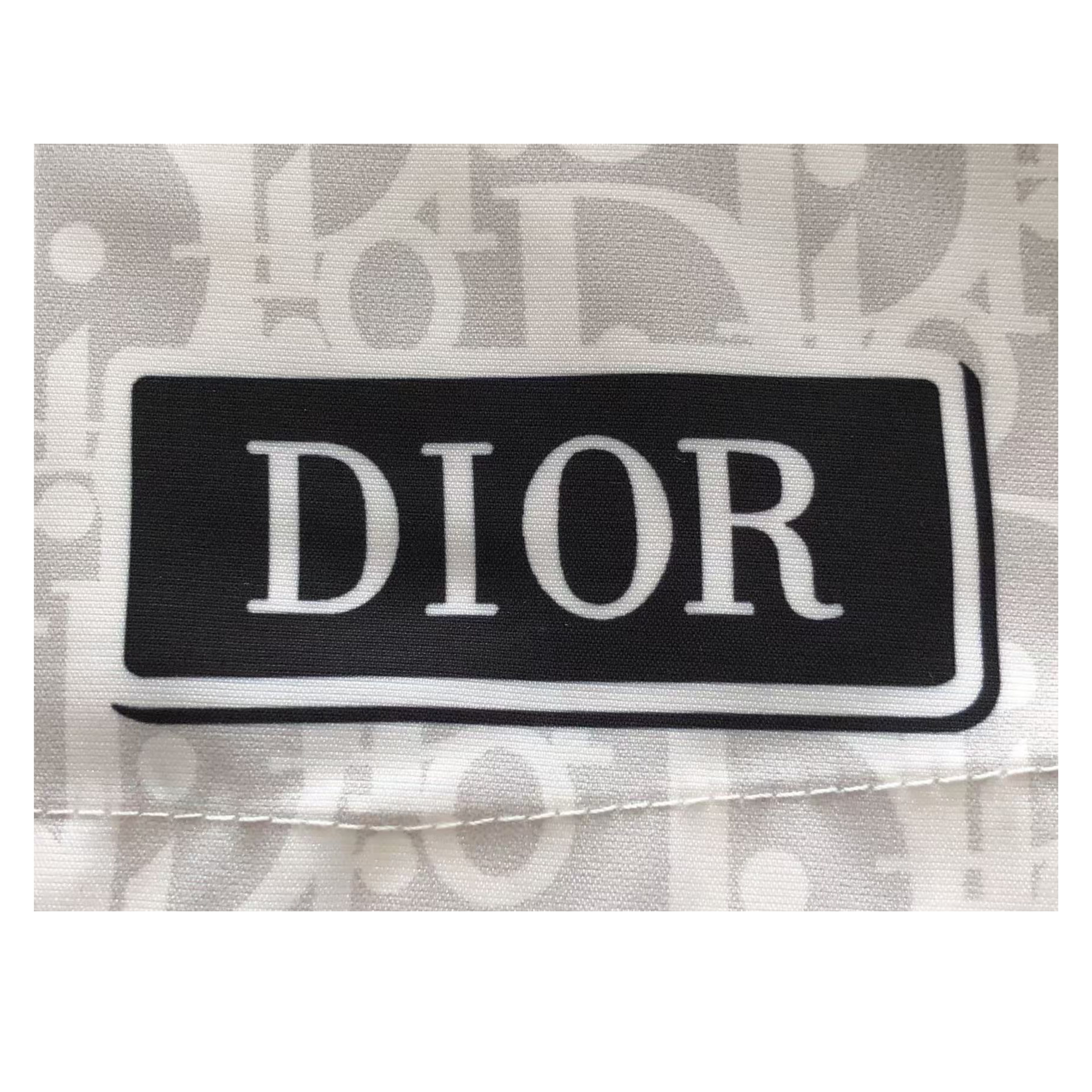 Dior Oblique Monogram Shorts White