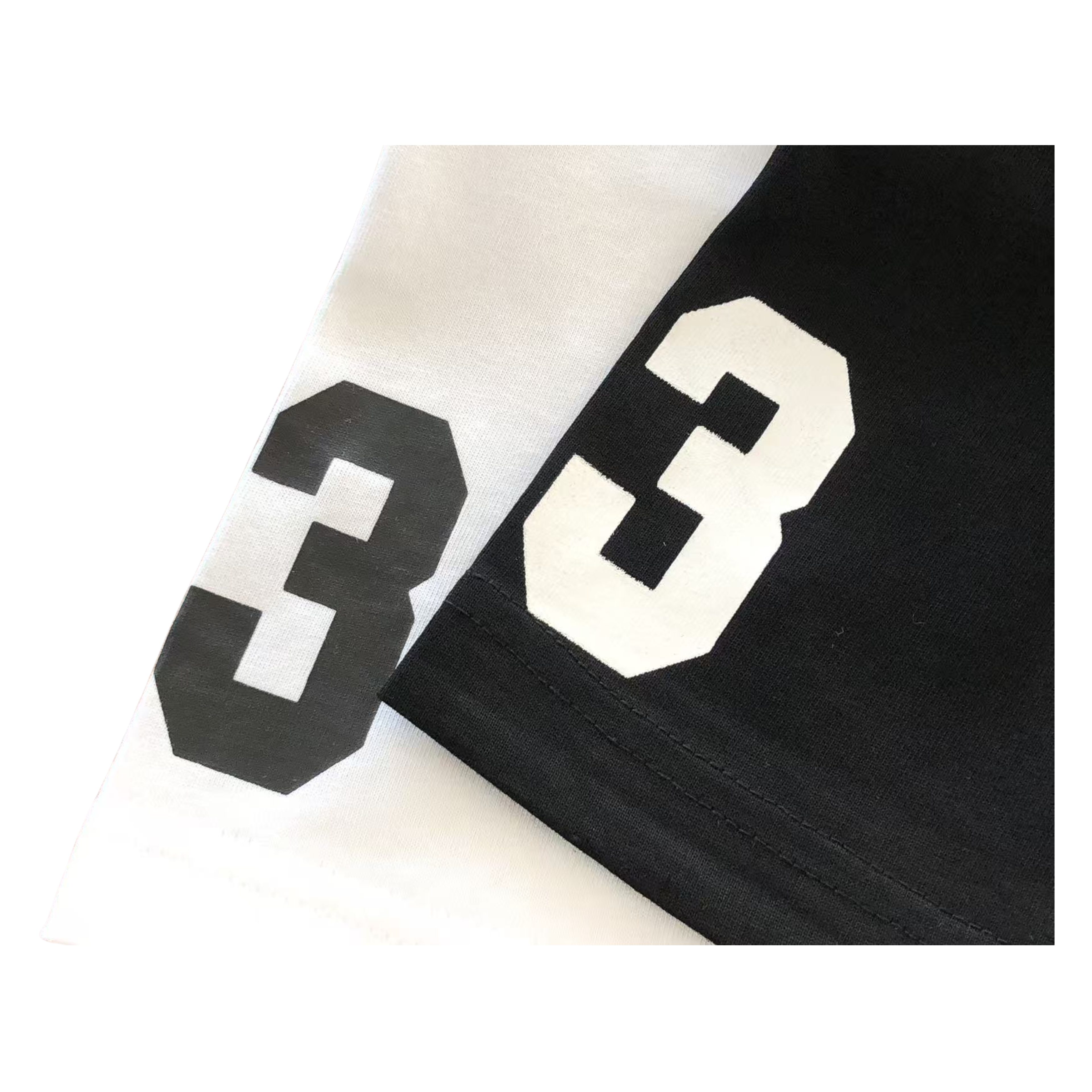 Amiri Flocked Hockey Skater T-Shirt 'Black and White'