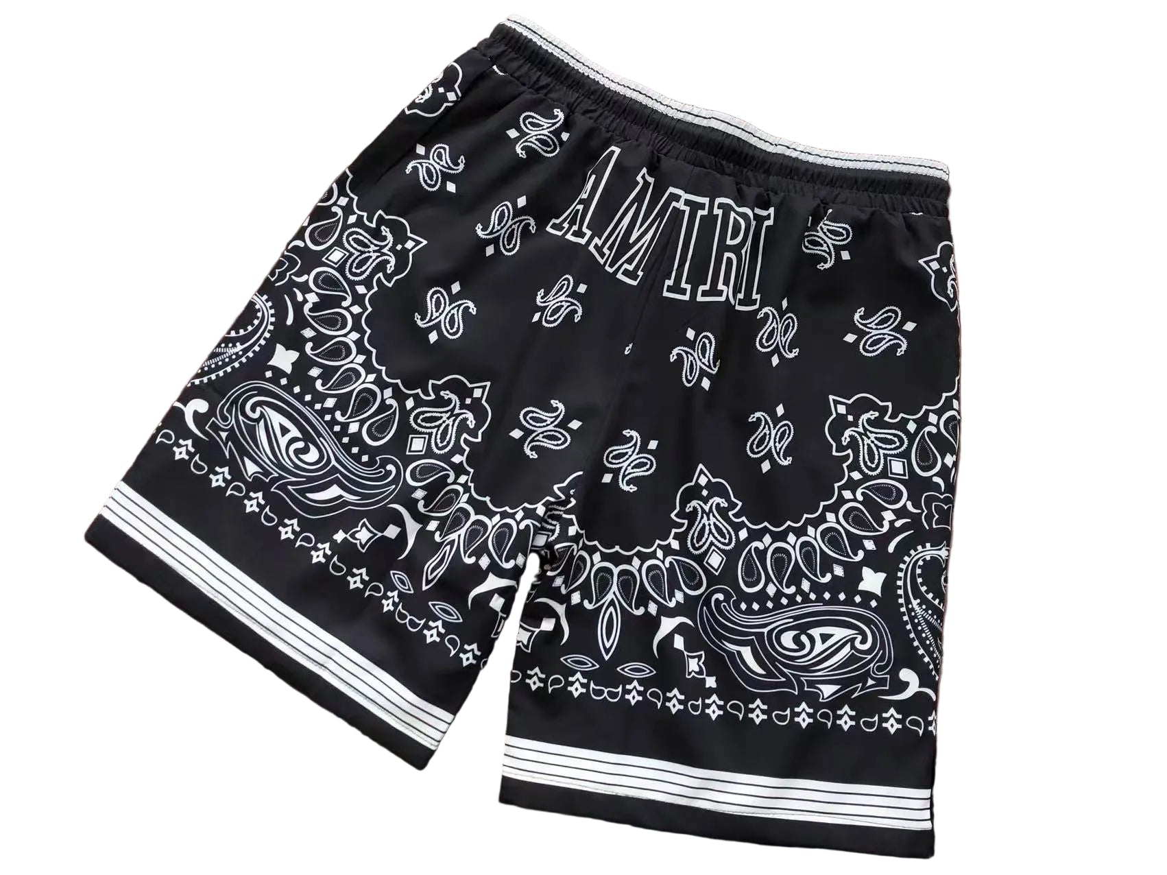 AMIRI Bandana Print T-Shirt & Shorts