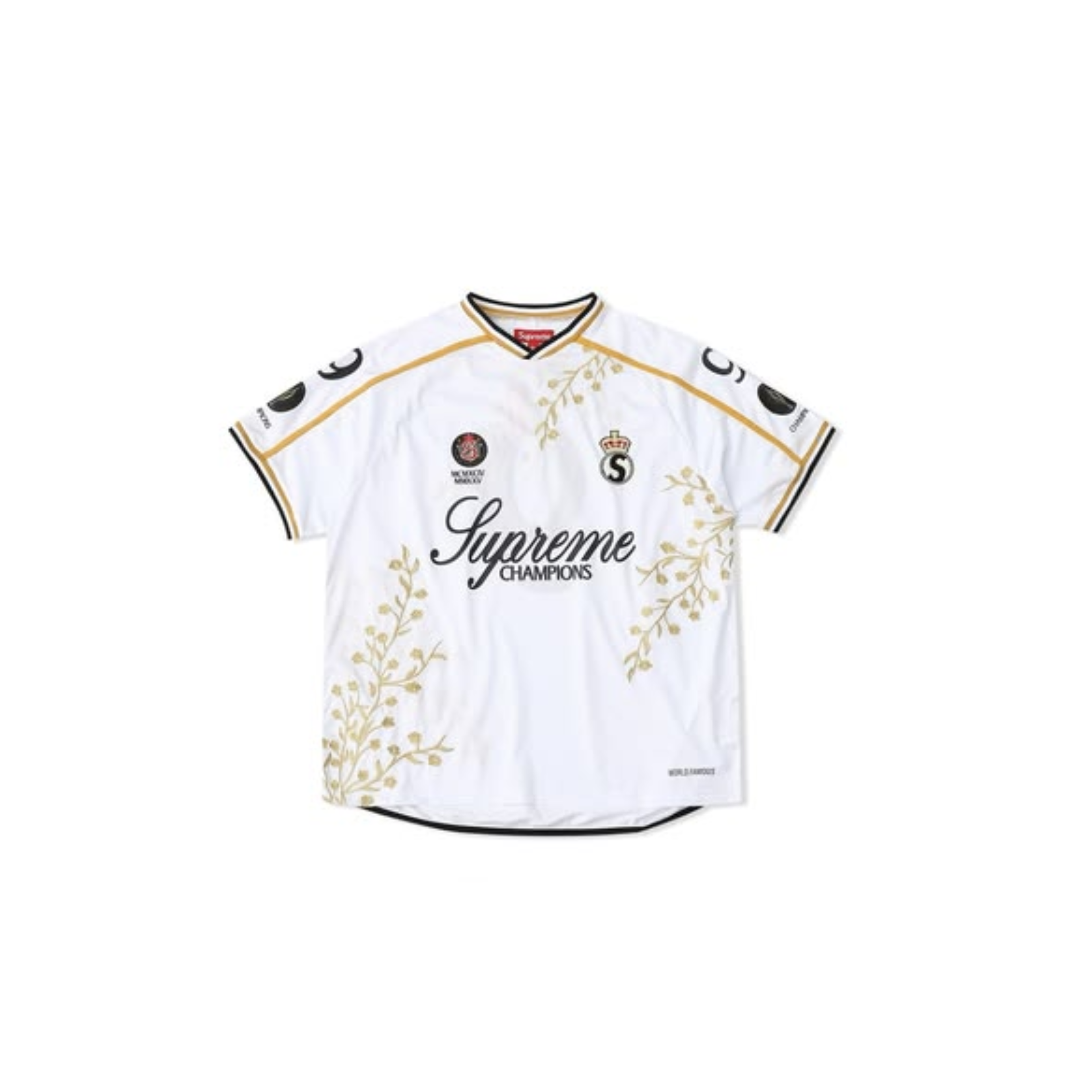 Supreme x The Football Gal Floral Soccer Jersey
