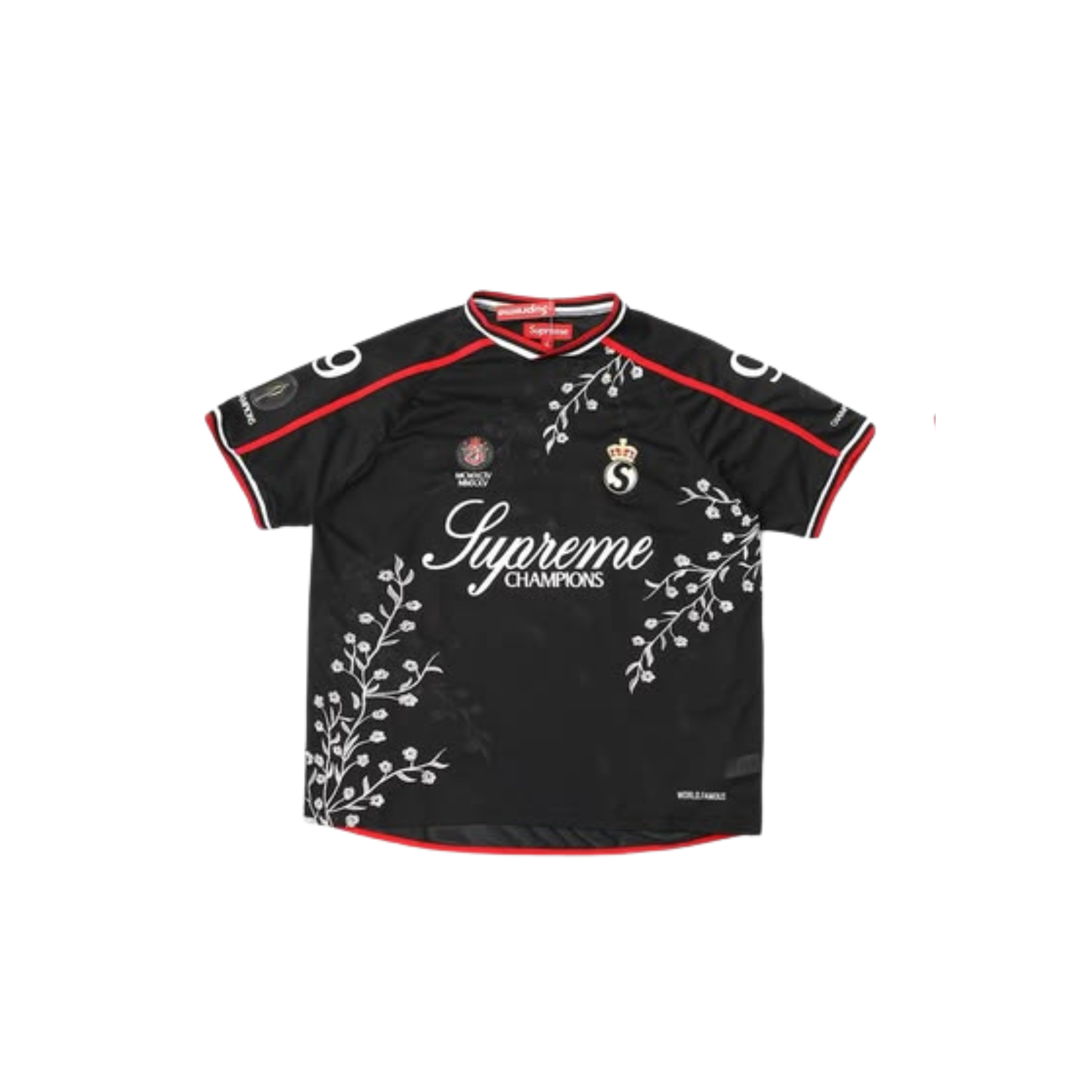 Supreme x The Football Gal Floral Soccer Jersey
