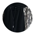 Dior Oblique Side Stripe Shorts Black