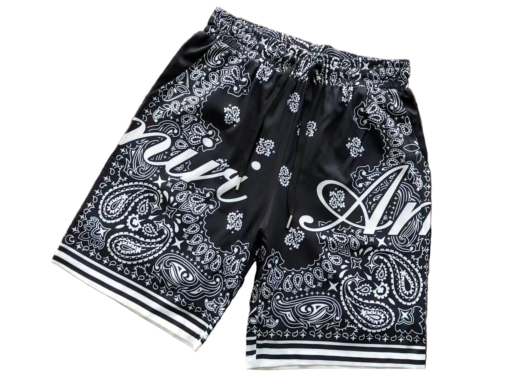 Amiri Paisley Knit Set (bandana style) T-Shirt & Shorts