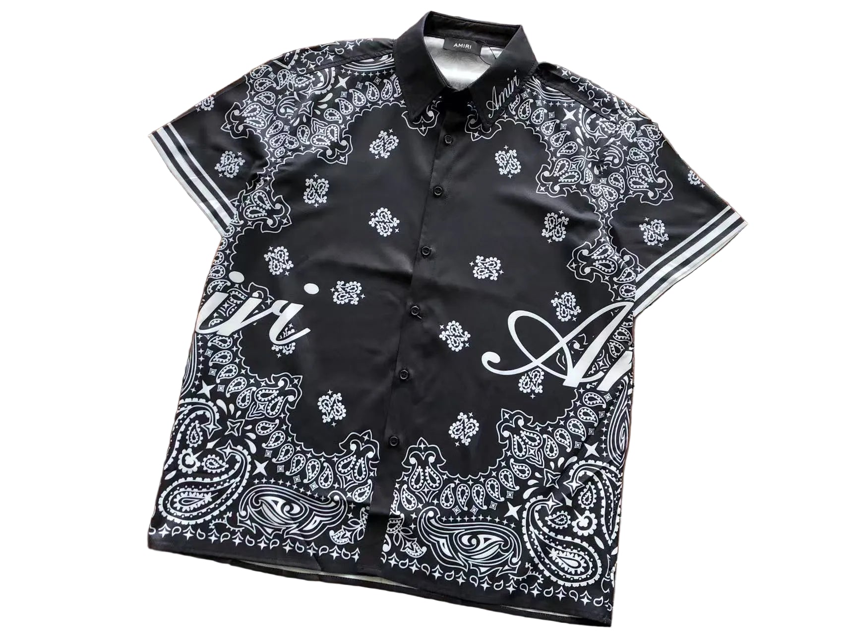 Amiri Paisley Knit Set (bandana style) T-Shirt & Shorts