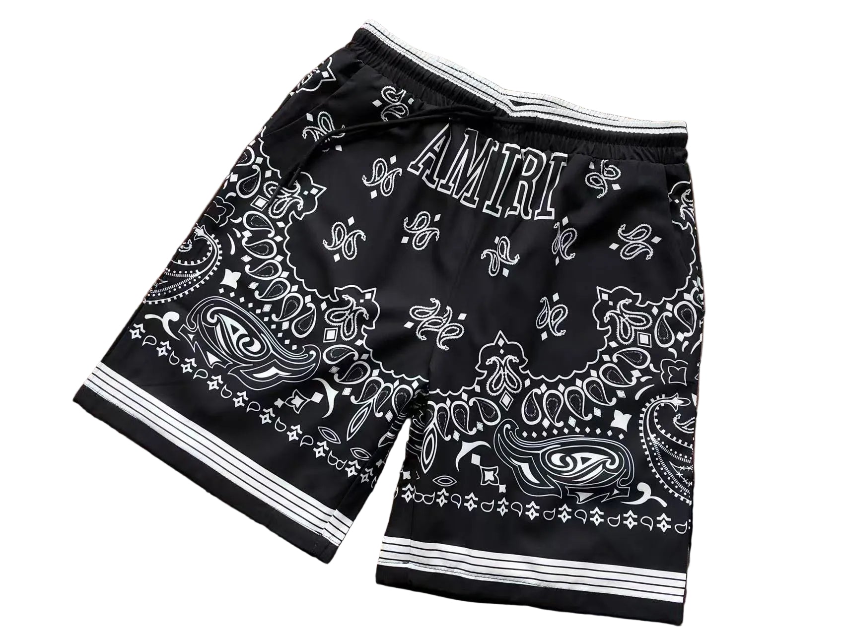 AMIRI Bandana Print T-Shirt & Shorts