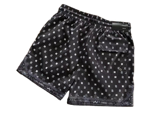 AMIRI MA Paisley Monogram Shorts