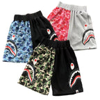 BAPE Color Camo Shark Split Shorts 3 Variants