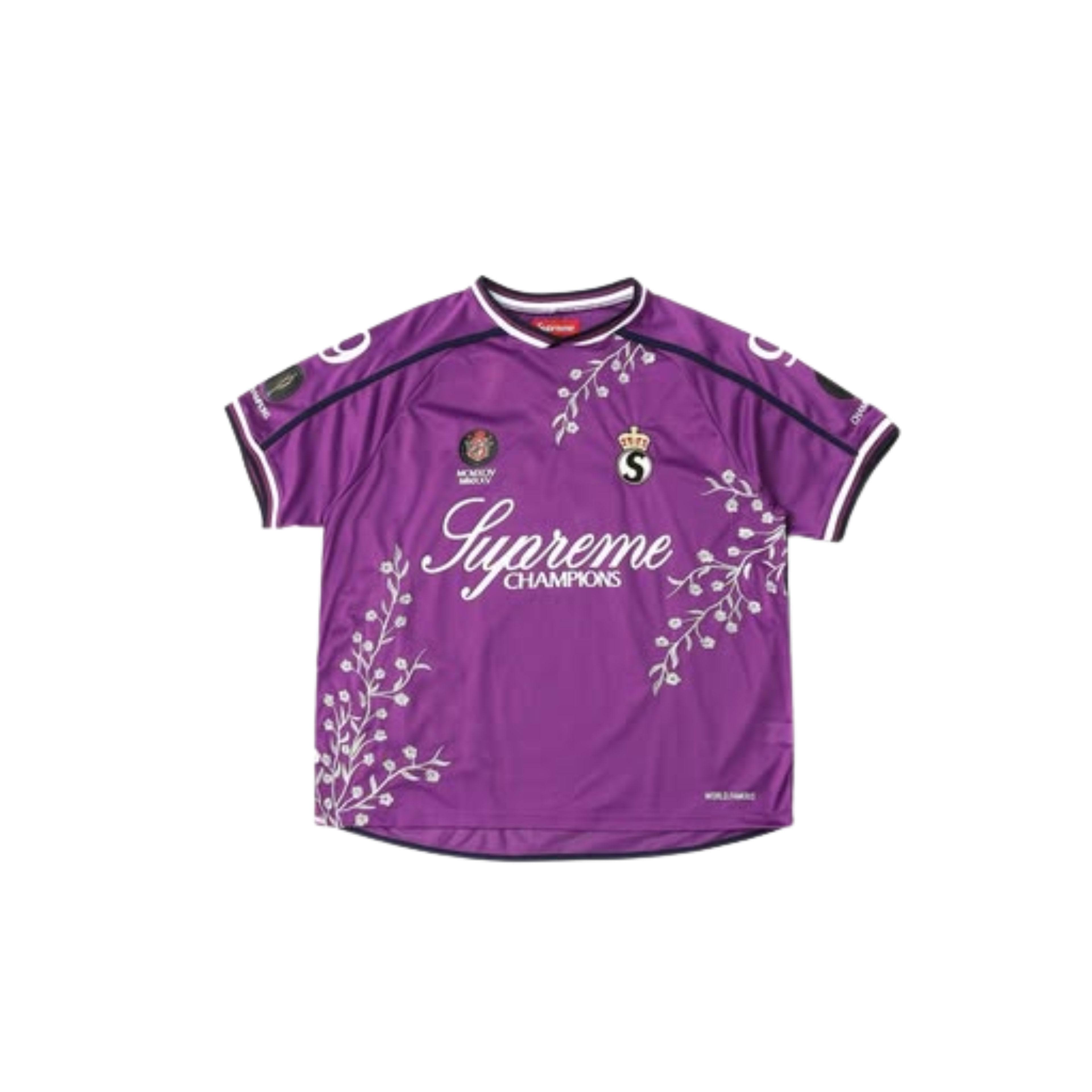 Supreme x The Football Gal Floral Soccer Jersey