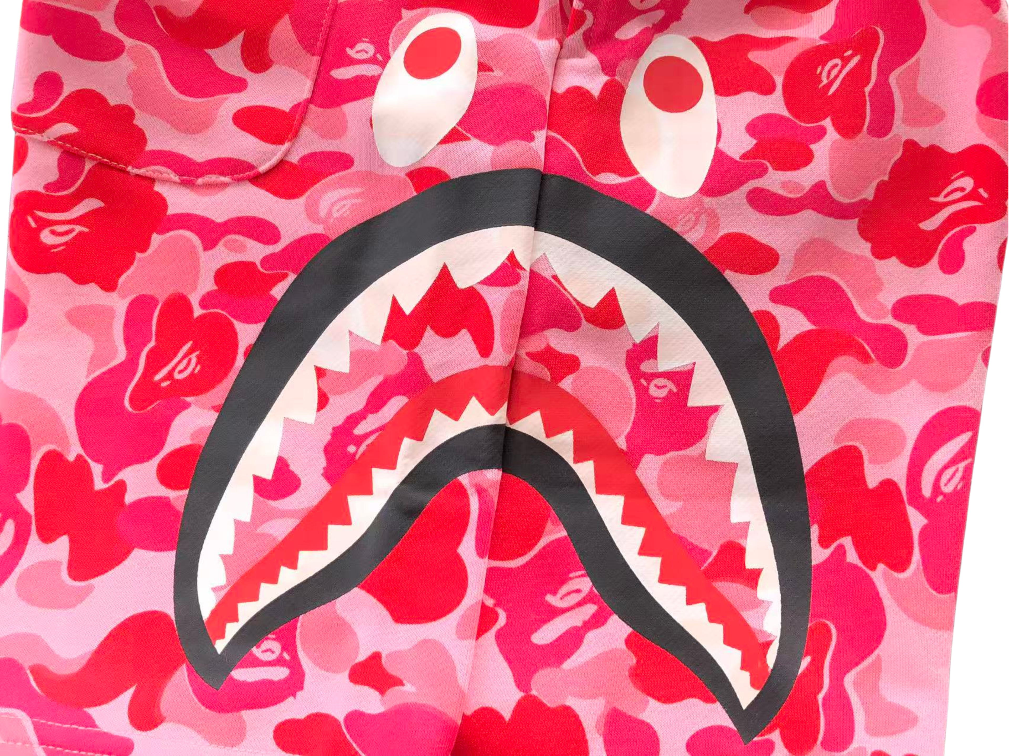 BAPE Color Camo Shark Split Shorts 3 Variants